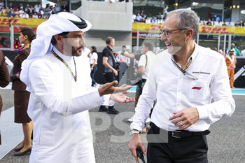 20/11/2022 - BEN SULAYEM Mohammed (uae), President of the FIA, DOMENICALI Stefano (ita), Chairman and CEO Formula One Group FOG, portrait during the Formula 1 Etihad Airways Abu Dhabi Grand Prix 2022, 22nd round of the 2022 FIA Formula One World Championship from November 18 to 20, 2022 on the Yas Marina Circuit, in Yas Island, Abu Dhabi - F1 - ABU DHABI GRAND PRIX 2022 - RACE - FORMULA 1 - MOTORI