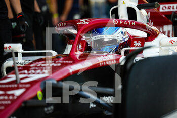 22/11/2022 - 77 BOTTAS Valtteri (fin), Alfa Romeo F1 Team ORLEN C42, action during the 2022 post-season tests from November 22 to 23, 2022 on the Yas Marina Circuit, in Yas Island, Abu Dhabi - F1 - ABU DHABI POST-SEASON TESTS 2022 - FORMULA 1 - MOTORI