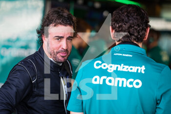 22/11/2022 - 14 ALONSO Fernando (spa), Aston Martin F1 Team AMR22, portrait during the 2022 post-season tests from November 22 to 23, 2022 on the Yas Marina Circuit, in Yas Island, Abu Dhabi - F1 - ABU DHABI POST-SEASON TESTS 2022 - FORMULA 1 - MOTORI