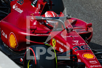 22/11/2022 - 16 LECLERC Charles (mco), Scuderia Ferrari F1-75, action during the 2022 post-season tests from November 22 to 23, 2022 on the Yas Marina Circuit, in Yas Island, Abu Dhabi - F1 - ABU DHABI POST-SEASON TESTS 2022 - FORMULA 1 - MOTORI