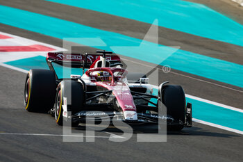 22/11/2022 - 98 POURCHAIRE Théo (fra), Alfa Romeo F1 Team ORLEN C42, action during the 2022 post-season tests from November 22 to 23, 2022 on the Yas Marina Circuit, in Yas Island, Abu Dhabi - F1 - ABU DHABI POST-SEASON TESTS 2022 - FORMULA 1 - MOTORI