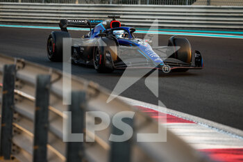 22/11/2022 - 45 SARGEANT Logan (usa), Williams Racing FW44, action during the 2022 post-season tests from November 22 to 23, 2022 on the Yas Marina Circuit, in Yas Island, Abu Dhabi - F1 - ABU DHABI POST-SEASON TESTS 2022 - FORMULA 1 - MOTORI