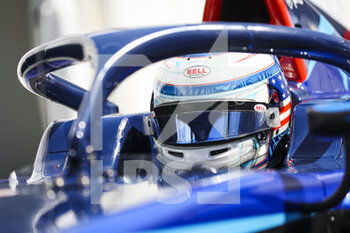 2022-03-25 - SARGEANT Logan (usa), Carlin, Dallara F2, portrait during the 2nd round of the 2022 FIA Formula 2 Championship from March 25 to 27, 2022 on the Jeddah Corniche Circuit, in Jeddah, Saudi Arabia - 2ND ROUND OF THE 2022 FIA FORMULA 2 CHAMPIONSHIP - FORMULA 2 - MOTORS