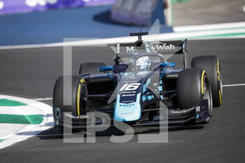 2022-03-26 - 16 NISSANY Roy (isr), DAMS, Dallara F2, action during the 2nd round of the 2022 FIA Formula 2 Championship from March 25 to 27, 2022 on the Jeddah Corniche Circuit, in Jeddah, Saudi Arabia - 2ND ROUND OF THE 2022 FIA FORMULA 2 CHAMPIONSHIP - FORMULA 2 - MOTORS
