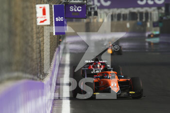 2022-03-27 - 11 DRUGOVICH Felipe (bra), MP Motorsport, Dallara F2, action during the 2nd round of the 2022 FIA Formula 2 Championship from March 25 to 27, 2022 on the Jeddah Corniche Circuit, in Jeddah, Saudi Arabia - 2ND ROUND OF THE 2022 FIA FORMULA 2 CHAMPIONSHIP - FORMULA 2 - MOTORS