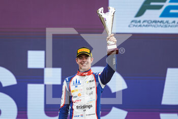 2022-03-27 - podium VERSCHOOR Richard (nld), Trident, Dallara F2, portrait during the 2nd round of the 2022 FIA Formula 2 Championship from March 25 to 27, 2022 on the Jeddah Corniche Circuit, in Jeddah, Saudi Arabia - 2ND ROUND OF THE 2022 FIA FORMULA 2 CHAMPIONSHIP - FORMULA 2 - MOTORS