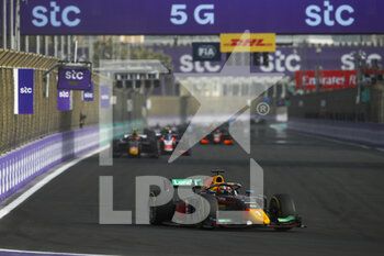 2022-03-27 - 01 HAUGER Dennis (nor), Prema Racing, Dallara F2, action during the 2nd round of the 2022 FIA Formula 2 Championship from March 25 to 27, 2022 on the Jeddah Corniche Circuit, in Jeddah, Saudi Arabia - 2ND ROUND OF THE 2022 FIA FORMULA 2 CHAMPIONSHIP - FORMULA 2 - MOTORS