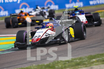 2022-04-24 - 22 FITTIPALDI Enzo (bra), Charouz Racing System, Dallara F2, action during the 3rd round of the 2022 FIA Formula 2 Championship on the Imola Circuit, from April 22 to 24, 2022 in Imola, Italy - 3RD ROUND OF THE 2022 FIA FORMULA 2 CHAMPIONSHIP - FORMULA 2 - MOTORS