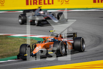 2022-05-21 - 12 Novalak Clément (fra), MP Motorsport, Dallara F2, action during the 4th round of the 2022 FIA Formula 2 Championship, on the Circuit de Barcelona-Catalunya, from May 20 to 22, 2022 in Montmelo, Spain - 4TH ROUND OF THE 2022 FIA FORMULA 2 CHAMPIONSHIP - FORMULA 2 - MOTORS