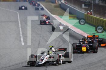2022-05-22 - 10 Pourchaire Théo (fra), ART Grand Prix, Dallara F2, action during the 4th round of the 2022 FIA Formula 2 Championship, on the Circuit de Barcelona-Catalunya, from May 20 to 22, 2022 in Montmelo, Spain - 4TH ROUND OF THE 2022 FIA FORMULA 2 CHAMPIONSHIP - FORMULA 2 - MOTORS