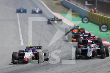 2022-05-22 - 23 BOLUKBASI Cem (tur), Charouz Racing System, Dallara F2, action during the 4th round of the 2022 FIA Formula 2 Championship, on the Circuit de Barcelona-Catalunya, from May 20 to 22, 2022 in Montmelo, Spain - 4TH ROUND OF THE 2022 FIA FORMULA 2 CHAMPIONSHIP - FORMULA 2 - MOTORS