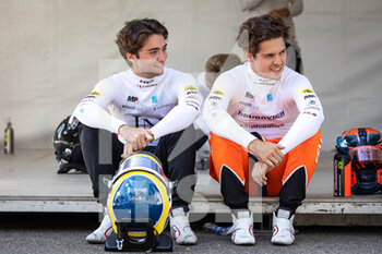 2022-07-23 - Novalak Clément (fra), MP Motorsport, Dallara F2, portrait with Drugovich Felipe (bra), MP Motorsport, Dallara F2 during the 9th round of the 2022 FIA Formula 2 Championship, from July 22 to 24, 2022 on the Circuit Paul Ricard, in Le Castellet, France - AUTO - FORMULA 2 2022 - FRANCE - FORMULA 2 - MOTORS