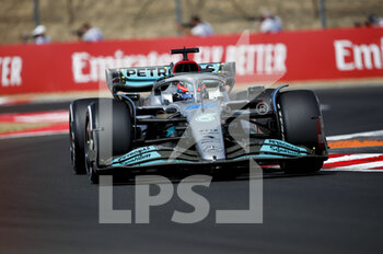 2022-07-29 - 63 RUSSELL George (gbr), Mercedes AMG F1 Team W13, action during the 10th round of the 2022 FIA Formula 2 Championship, from July 28 to 31, 2022 on the Hungaroring, in Mogyorod, Hungary - AUTO - FORMULA 2 2022 - HUNGARY - FORMULA 2 - MOTORS
