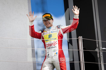 2022-07-31 - FITTIPALDI Enzo (bra), Charouz Racing System, Dallara F2, portrait during the 10th round of the 2022 FIA Formula 2 Championship, from July 28 to 31, 2022 on the Hungaroring, in Mogyorod, Hungary - AUTO - FORMULA 2 2022 - HUNGARY - FORMULA 2 - MOTORS
