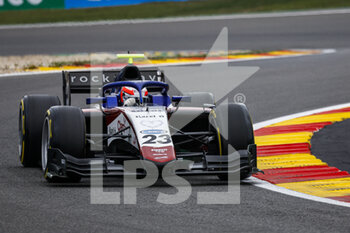 2022-08-26 - 23 CALDERON Tatiana (col), Charouz Racing System, Dallara F2, action during the 11th round of the 2022 FIA Formula 2 Championship, from August 26 to 28, 2022 on the Circuit de Spa-Francorchamps, in Francorchamps, Belgium - AUTO - FORMULA 2 2022 - BELGIUM - FORMULA 2 - MOTORS