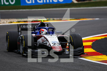 2022-08-26 - 23 CALDERON Tatiana (col), Charouz Racing System, Dallara F2, action during the 11th round of the 2022 FIA Formula 2 Championship, from August 26 to 28, 2022 on the Circuit de Spa-Francorchamps, in Francorchamps, Belgium - AUTO - FORMULA 2 2022 - BELGIUM - FORMULA 2 - MOTORS