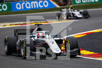 2022-08-26 - 07 ARMSTRONG Marcus (nzl), Hitech Grand Prix, Dallara F2, action during the 11th round of the 2022 FIA Formula 2 Championship, from August 26 to 28, 2022 on the Circuit de Spa-Francorchamps, in Francorchamps, Belgium - AUTO - FORMULA 2 2022 - BELGIUM - FORMULA 2 - MOTORS