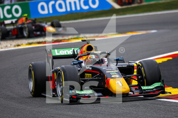2022-08-26 - 01 HAUGER Dennis (nor), Prema Racing, Dallara F2, action during the 11th round of the 2022 FIA Formula 2 Championship, from August 26 to 28, 2022 on the Circuit de Spa-Francorchamps, in Francorchamps, Belgium - AUTO - FORMULA 2 2022 - BELGIUM - FORMULA 2 - MOTORS