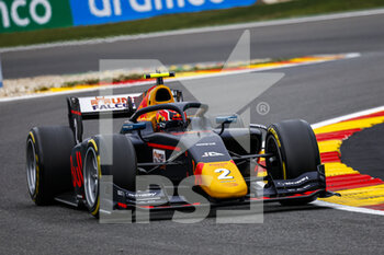 2022-08-26 - 02 DARUVALA Jehan (ind), Prema Racing, Dallara F2, action during the 11th round of the 2022 FIA Formula 2 Championship, from August 26 to 28, 2022 on the Circuit de Spa-Francorchamps, in Francorchamps, Belgium - AUTO - FORMULA 2 2022 - BELGIUM - FORMULA 2 - MOTORS