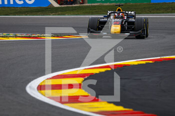 2022-08-26 - 05 LAWSON Liam (nzl), Carlin, Dallara F2, action during the 11th round of the 2022 FIA Formula 2 Championship, from August 26 to 28, 2022 on the Circuit de Spa-Francorchamps, in Francorchamps, Belgium - AUTO - FORMULA 2 2022 - BELGIUM - FORMULA 2 - MOTORS