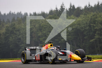 2022-08-26 - 05 LAWSON Liam (nzl), Carlin, Dallara F2, action during the 11th round of the 2022 FIA Formula 2 Championship, from August 26 to 28, 2022 on the Circuit de Spa-Francorchamps, in Francorchamps, Belgium - AUTO - FORMULA 2 2022 - BELGIUM - FORMULA 2 - MOTORS