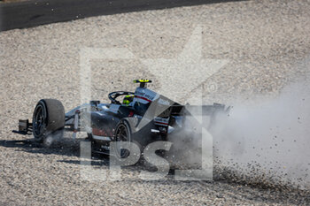 2022-09-03 - POURCHAIRE Théo (fra), ART Grand Prix, Dallara F2, going in the gravel at T1 during the 12th round of the 2022 FIA Formula 2 Championship, from September 2 to 4, 2022 on the Zandvoort Circuit, in Netherlands, Belgium - AUTO - FORMULA 2 2022 - ZANDVOORT - FORMULA 2 - MOTORS
