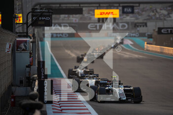 19/11/2022 - 10 POURCHAIRE Théo (fra), ART Grand Prix, Dallara F2, action during the 14th round of the 2022 FIA Formula 2 Championship, from November 18 to 20, 2022 on the pas Marina Circuit, in Yas Island, Abu Dhabi - AUTO - FORMULA 2 2022 - ABU DHABI - FORMULA 2 - MOTORI