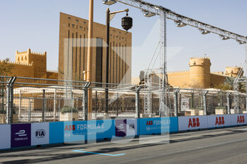 26/01/2022 - track illustration during the 2022 Diriyah ePrix, 1st and 2nd round of the 2022 Formula E World Championship, on the Riyadh Street Circuit from January 28 to 30, in Riyadh, Saudi Arabia - 2022 DIRIYAH EPRIX, 1ST AND 2ND ROUND OF THE 2022 FORMULA E WORLD CHAMPIONSHIP - FORMULA E - MOTORI