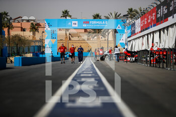26/01/2022 - Pitlane illustration during the 2022 Diriyah ePrix, 1st and 2nd round of the 2022 Formula E World Championship, on the Riyadh Street Circuit from January 28 to 30, in Riyadh, Saudi Arabia - 2022 DIRIYAH EPRIX, 1ST AND 2ND ROUND OF THE 2022 FORMULA E WORLD CHAMPIONSHIP - FORMULA E - MOTORI