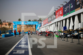 26/01/2022 - illustration pitlane during the 2022 Diriyah ePrix, 1st and 2nd round of the 2022 Formula E World Championship, on the Riyadh Street Circuit from January 28 to 30, in Riyadh, Saudi Arabia - 2022 DIRIYAH EPRIX, 1ST AND 2ND ROUND OF THE 2022 FORMULA E WORLD CHAMPIONSHIP - FORMULA E - MOTORI