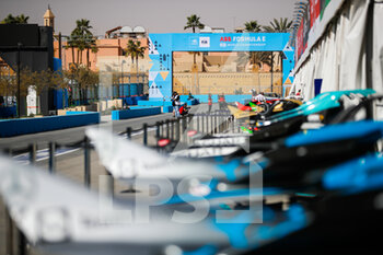 26/01/2022 - pitlane illustration during the 2022 Diriyah ePrix, 1st and 2nd round of the 2022 Formula E World Championship, on the Riyadh Street Circuit from January 28 to 30, in Riyadh, Saudi Arabia - 2022 DIRIYAH EPRIX, 1ST AND 2ND ROUND OF THE 2022 FORMULA E WORLD CHAMPIONSHIP - FORMULA E - MOTORI