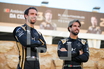 26/01/2022 - Vergne Jean-Eric (fra), DS Techeetach, DS E-Tense FE21, Da Costa Antonio Felix (prt), DS Techeetach, DS E-Tense FE21, portrait during the 2022 Diriyah ePrix, 1st and 2nd round of the 2022 Formula E World Championship, on the Riyadh Street Circuit from January 28 to 30, in Riyadh, Saudi Arabia - 2022 DIRIYAH EPRIX, 1ST AND 2ND ROUND OF THE 2022 FORMULA E WORLD CHAMPIONSHIP - FORMULA E - MOTORI