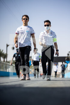 2022-01-27 - De Vries Nyck (nld), Mercedes-EQ Silver Arrow 02, portrait trackwalk during the 2022 Diriyah ePrix, 1st and 2nd round of the 2022 Formula E World Championship, on the Riyadh Street Circuit from January 28 to 30, in Riyadh, Saudi Arabia - 2022 DIRIYAH EPRIX, 1ST AND 2ND ROUND OF THE 2022 FORMULA E WORLD CHAMPIONSHIP - FORMULA E - MOTORS