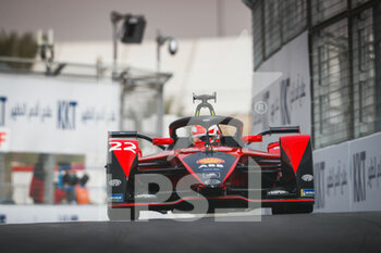 2022-01-28 - 22 Gunther Maximilian (ger), Nissan e.dams, Nissan IM03, action during the 2022 Diriyah ePrix, 1st and 2nd round of the 2022 Formula E World Championship, on the Riyadh Street Circuit from January 28 to 30, in Riyadh, Saudi Arabia - 2022 DIRIYAH EPRIX, 1ST AND 2ND ROUND OF THE 2022 FORMULA E WORLD CHAMPIONSHIP - FORMULA E - MOTORS