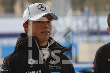 2022-01-28 - DE VRIES NYCK (NLD), MERCEDES-EQ SILVER ARROW 02, PORTRAIT during the 2022 Diriyah ePrix, 1st and 2nd round of the 2022 Formula E World Championship, on the Riyadh Street Circuit from January 28 to 30, in Riyadh, Saudi Arabia - 2022 DIRIYAH EPRIX, 1ST AND 2ND ROUND OF THE 2022 FORMULA E WORLD CHAMPIONSHIP - FORMULA E - MOTORS