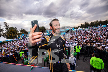 13/02/2022 - VERGNE Jean-Eric (fra), DS Techeetah, DS E-Tense FE21, portrait at the podium during the 2022 Mexico City ePrix, 2nd meeting of the 2021-22 ABB FIA Formula E World Championship, on the Autodromo Hermanos Rodriguez from February 10 to 11, in Mexico City, Mexico - 2022 MEXICO CITY EPRIX, 2ND MEETING OF THE 2021-22 ABB FIA FORMULA E WORLD CHAMPIONSHIP - FORMULA E - MOTORI