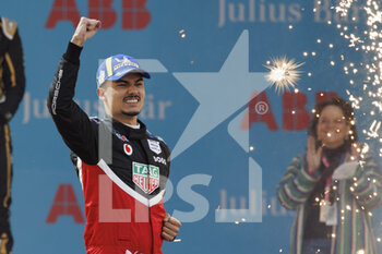 13/02/2022 - WEHRLEIN Pascal (ger), TAG Heuer Porsche Formula E Team, Porsche 99X Electric, portrait podium ambiance, during the 2022 Mexico City ePrix, 2nd meeting of the 2021-22 ABB FIA Formula E World Championship, on the Autodromo Hermanos Rodriguez from February 10 to 11, in Mexico City, Mexico - 2022 MEXICO CITY EPRIX, 2ND MEETING OF THE 2021-22 ABB FIA FORMULA E WORLD CHAMPIONSHIP - FORMULA E - MOTORI