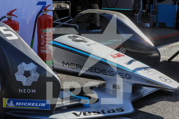 2022-04-10 - Mercedes front wind - Rome E-Prix 2022 - 2022 ROME EPRIX, 5ST ROUND OF THE 2022 FORMULA E WORLD CHAMPIONSHIP - FORMULA E - MOTORS