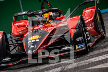 2022-04-09 - 23 BUEMI Sébastien (swi), Nissan e.dams, Nissan IM03, action during the 2022 Rome City ePrix, 3rd meeting of the 2021-22 ABB FIA Formula E World Championship, on the Circuit Cittadino dell’EUR from April 8 to 10, in Rome, Italy - 2022 ROME CITY EPRIX, 3RD MEETING OF THE 2021-22 ABB FIA FORMULA E WORLD CHAMPIONSHIP - FORMULA E - MOTORS