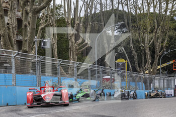2022-04-09 - 27 DENNIS Jake (gbr), Avalanche Andretti Formula E, BMW iFE.21, action during the 2022 Rome City ePrix, 3rd meeting of the 2021-22 ABB FIA Formula E World Championship, on the Circuit Cittadino dell’EUR from April 8 to 10, in Rome, Italy - 2022 ROME CITY EPRIX, 3RD MEETING OF THE 2021-22 ABB FIA FORMULA E WORLD CHAMPIONSHIP - FORMULA E - MOTORS