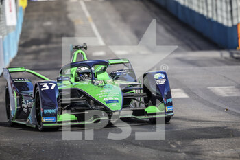 2022-04-10 - 37 CASSIDY Nick (nzl), Envision Racing, Audi e-tron FE07, action during the 2022 Rome City ePrix, 3rd meeting of the 2021-22 ABB FIA Formula E World Championship, on the Circuit Cittadino dell’EUR from April 8 to 10, in Rome, Italy - 2022 ROME CITY EPRIX, 3RD MEETING OF THE 2021-22 ABB FIA FORMULA E WORLD CHAMPIONSHIP - FORMULA E - MOTORS