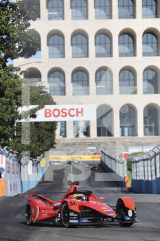 2022-04-10 - 30 ROWLAND Oliver (gbr), Mahindra Racing, Mahindra M7Electro, action during the 2022 Rome City ePrix, 3rd meeting of the 2021-22 ABB FIA Formula E World Championship, on the Circuit Cittadino dell’EUR from April 8 to 10, in Rome, Italy - 2022 ROME CITY EPRIX, 3RD MEETING OF THE 2021-22 ABB FIA FORMULA E WORLD CHAMPIONSHIP - FORMULA E - MOTORS