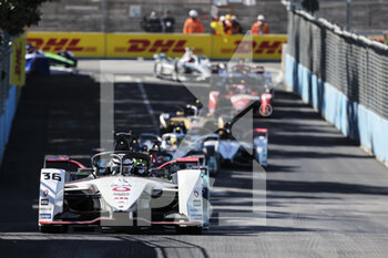 2022-04-10 - 36 LOTTERER André (ger), TAG Heuer Porsche Formula E Team, Porsche 99X Electric, action during the 2022 Rome City ePrix, 3rd meeting of the 2021-22 ABB FIA Formula E World Championship, on the Circuit Cittadino dell’EUR from April 8 to 10, in Rome, Italy - 2022 ROME CITY EPRIX, 3RD MEETING OF THE 2021-22 ABB FIA FORMULA E WORLD CHAMPIONSHIP - FORMULA E - MOTORS