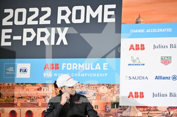 2022-04-09 - ABB FIA Formula E World Championship - Rome E-Prix Round Five on April 08, 2022 in Rome, Italy
Day 1,Press conference - ABB FIA FORMULA E WORLD CHAMPIONSHIP - ROME E-PRIX ROUND FIVE ON  APRIL 08, 2022 IN ROME, ITALY  - FORMULA E - MOTORS