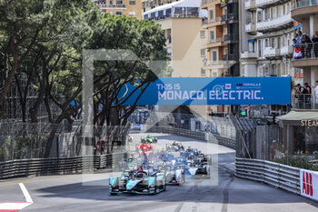 2022-04-30 - 09 EVANS Mitch (nzl), Jaguar TCS Racing, Jaguar I-Type 5, action start during the 2022 Monaco ePrix, 4th meeting of the 2021-22 ABB FIA Formula E World Championship, on the Circuit de Monaco from April 29 to 30, in Monaco - 2022 MONACO EPRIX, 4TH MEETING OF THE 2021-22 ABB FIA FORMULA E WORLD CHAMPIONSHIP - FORMULA E - MOTORS