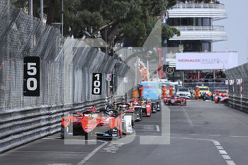 2022-04-30 - 30 ROWLAND Oliver (gbr), Mahindra Racing, Mahindra M7Electro, action during the 2022 Monaco ePrix, 4th meeting of the 2021-22 ABB FIA Formula E World Championship, on the Circuit de Monaco from April 29 to 30, in Monaco - 2022 MONACO EPRIX, 4TH MEETING OF THE 2021-22 ABB FIA FORMULA E WORLD CHAMPIONSHIP - FORMULA E - MOTORS