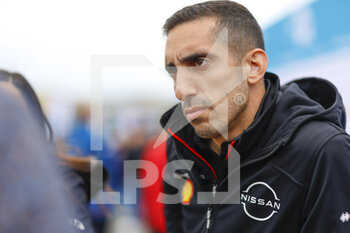 2022-05-13 - BUEMI Sébastien (swi), Nissan e.dams, Nissan IM03, portrait, during the 2022 Berlin ePrix, 5th meeting of the 2021-22 ABB FIA Formula E World Championship, on the Tempelhof Airport Street Circuit from May 13 to 15, in Berlin - 2022 BERLIN EPRIX, 5TH MEETING OF THE 2021-22 ABB FIA FORMULA E WORLD CHAMPIONSHIP - FORMULA E - MOTORS