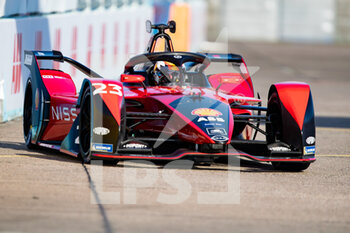 14/05/2022 - 23 BUEMI Sébastien (swi), Nissan e.dams, Nissan IM03, action during the 2022 Berlin ePrix, 5th meeting of the 2021-22 ABB FIA Formula E World Championship, on the Tempelhof Airport Street Circuit from May 13 to 15, in Berlin - 2022 BERLIN EPRIX, 5TH MEETING OF THE 2021-22 ABB FIA FORMULA E WORLD CHAMPIONSHIP - FORMULA E - MOTORI