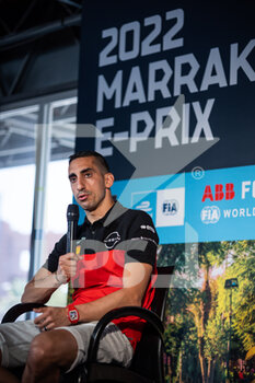 01/07/2022 - BUEMI Sébastien (swi), Nissan e.dams, Nissan IM03, portrait during the 2022 Marrakesh ePrix, 7th meeting of the 2021-22 ABB FIA Formula E World Championship, on the Circuit International Automobile Moulay El Hassan from June 30 to July 2, in Marrakesh, Morocco - AUTO - 2022 FORMULA E MARRAKESH EPRIX - FORMULA E - MOTORI