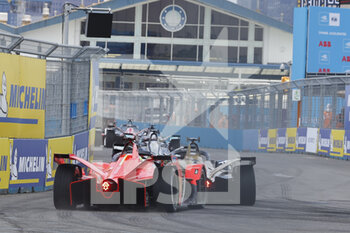 2022-07-16 - 29 SIMS Alexander (gbr), Mahindra Racing, Mahindra M7Electro, action during the 2022 New York City ePrix, 8th meeting of the 2021-22 ABB FIA Formula E World Championship, on the Brooklyn Street Circuit from July 14 to 17, in New York, United States of America - AUTO - 2022 FORMULA E NEW YORK CITY EPRIX - FORMULA E - MOTORS